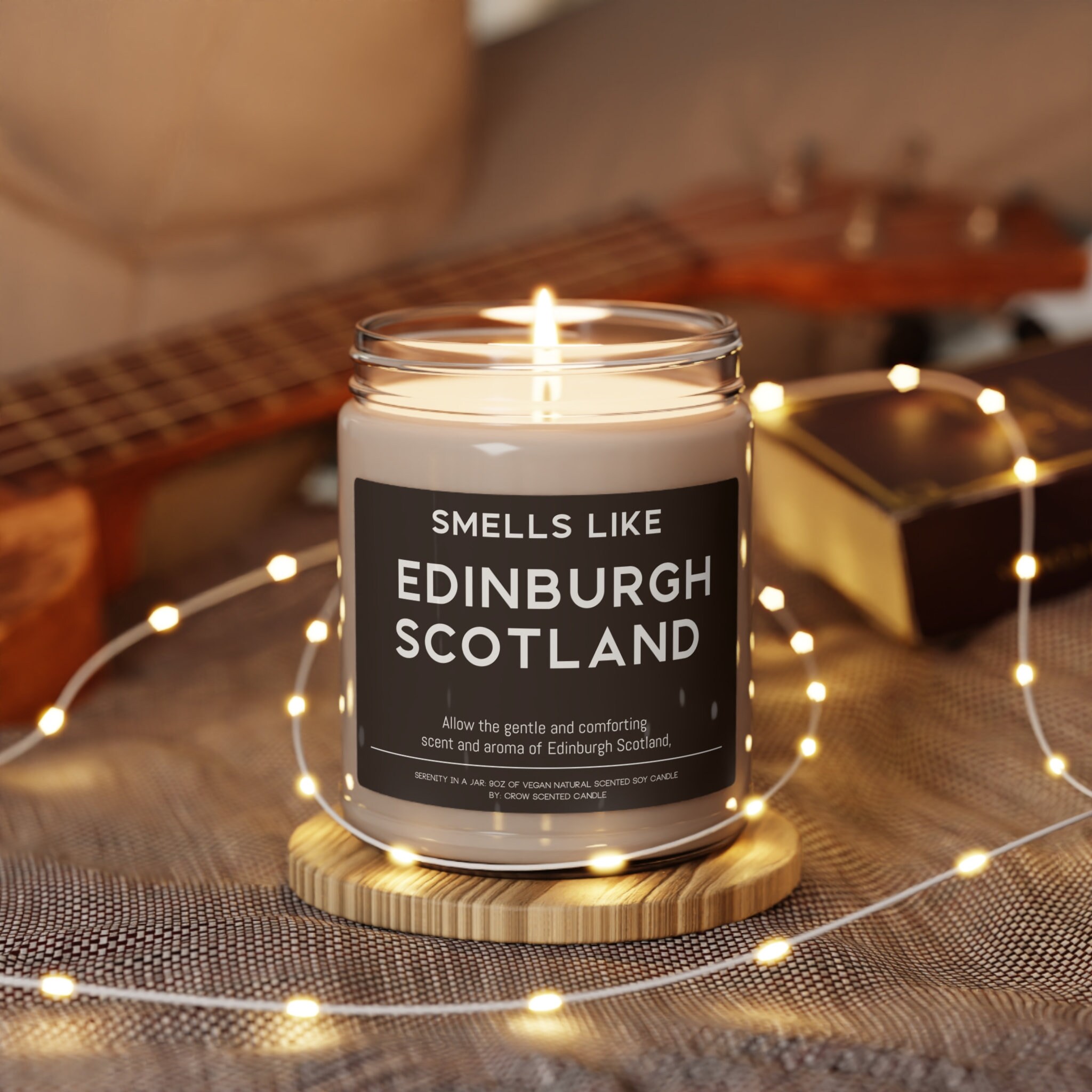 Edinburgh Scotland Candle Smells Like Edinburgh Europe Scented Soy Wax