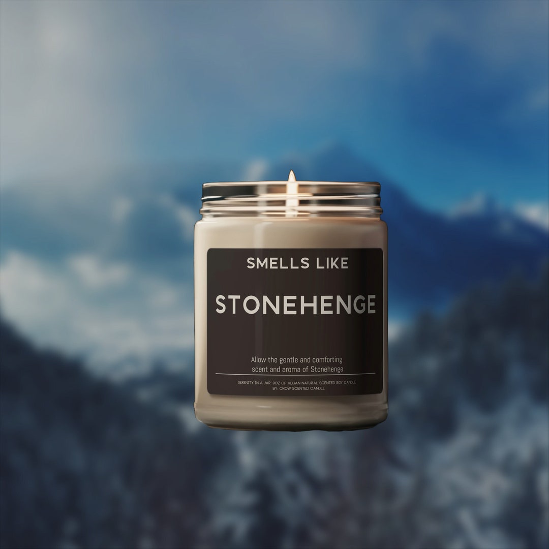 Stonehenge Candle Gift Souvenir England Smells Like Stonehenge Scented ...