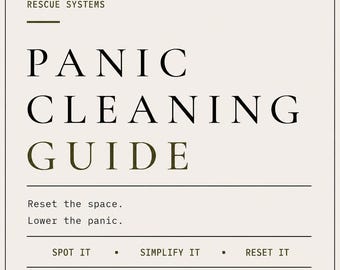 Panic Putzanleitung | Last Minute Haus zurücksetzen (PDF Download)