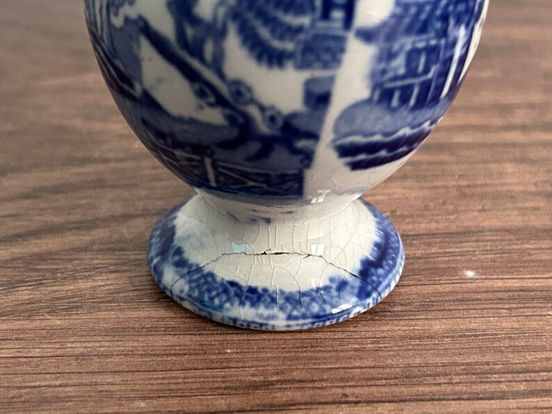Antique ironstone sugar sifter shaker blue willow pattern etsy