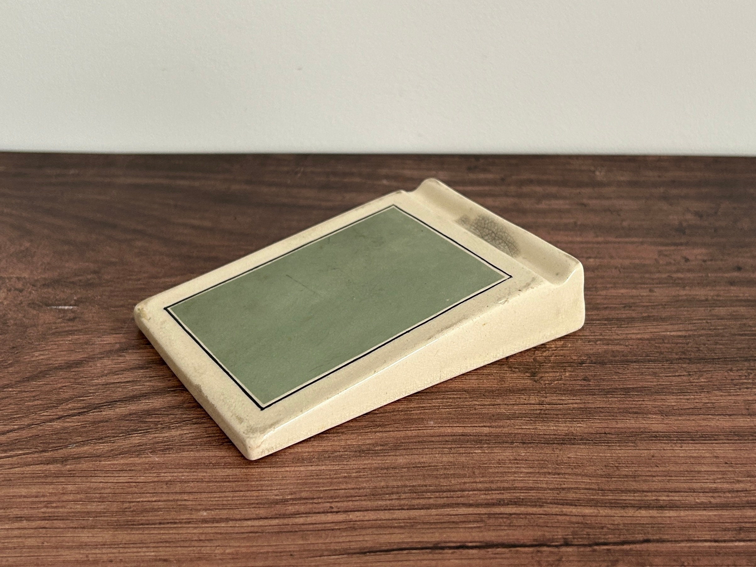 Antique English Ironstone Memoranda Pad Etsy Australia