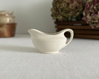 Vintage Hotelware ironstone mini sauce boat Wood & Sons