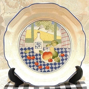 Mikasa Garden Party Dinner Plate - Circa 1990s