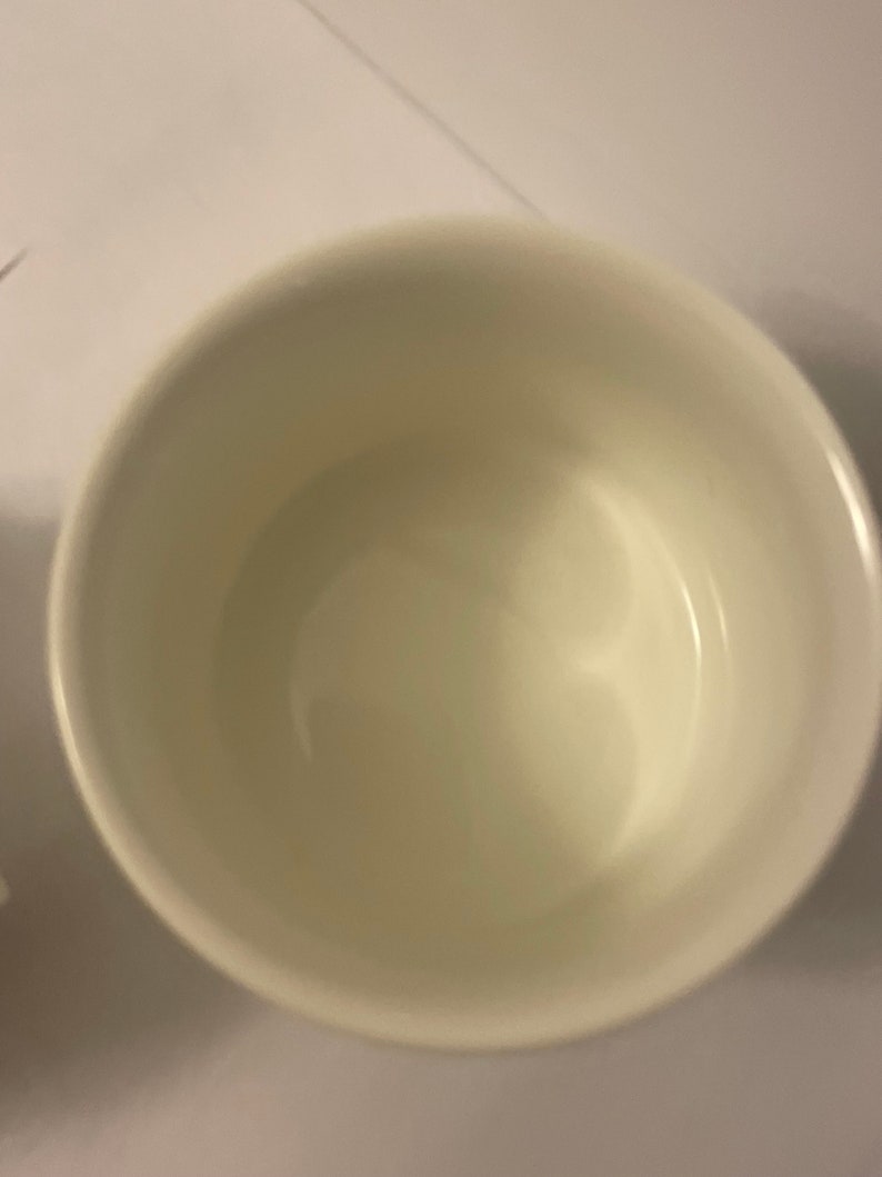 Vintage Porcelain White Butter Bell Etsy