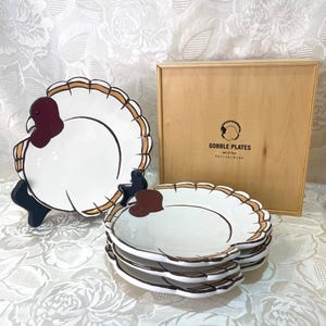 Rae dunn gobble plates hotsell