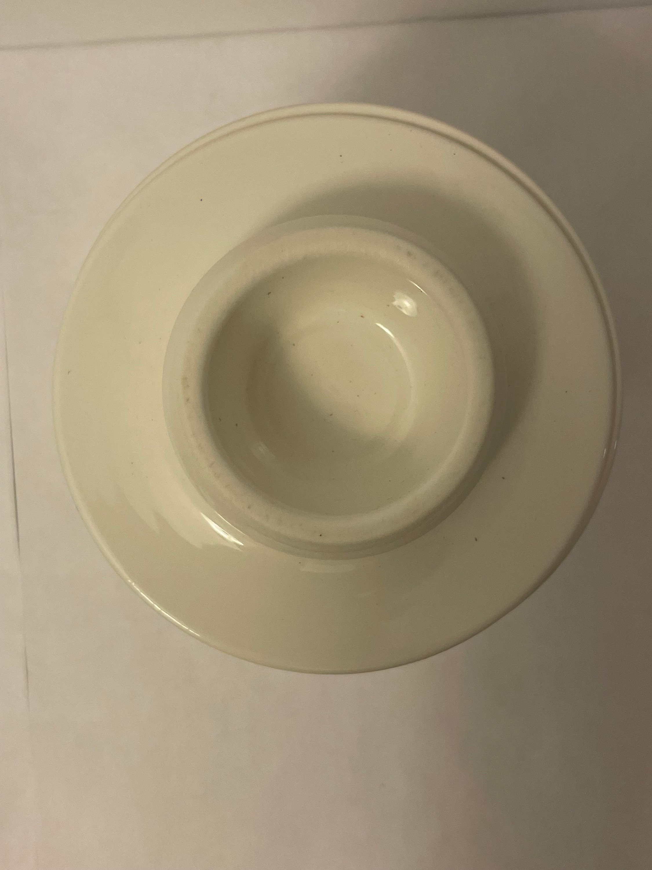 Vintage Porcelain White Butter Bell Etsy