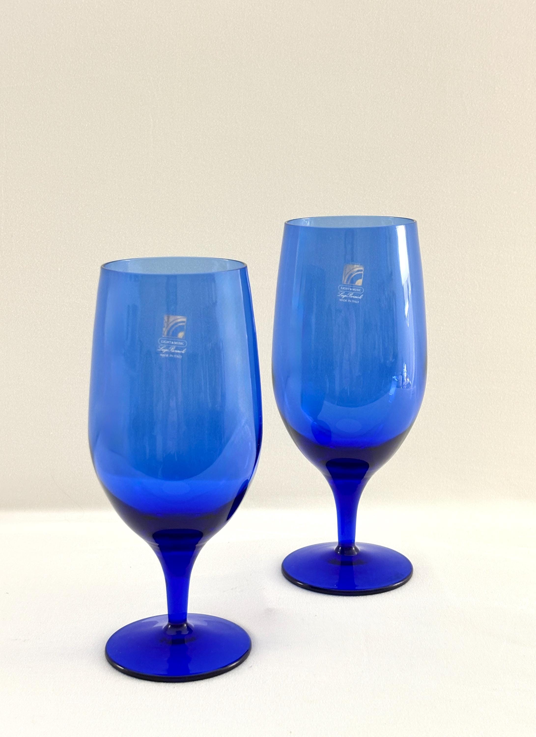 Bormioli Cobalt Blue - Etsy
