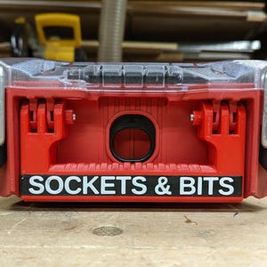 Milwaukee Compact Organiser Handle with removable label