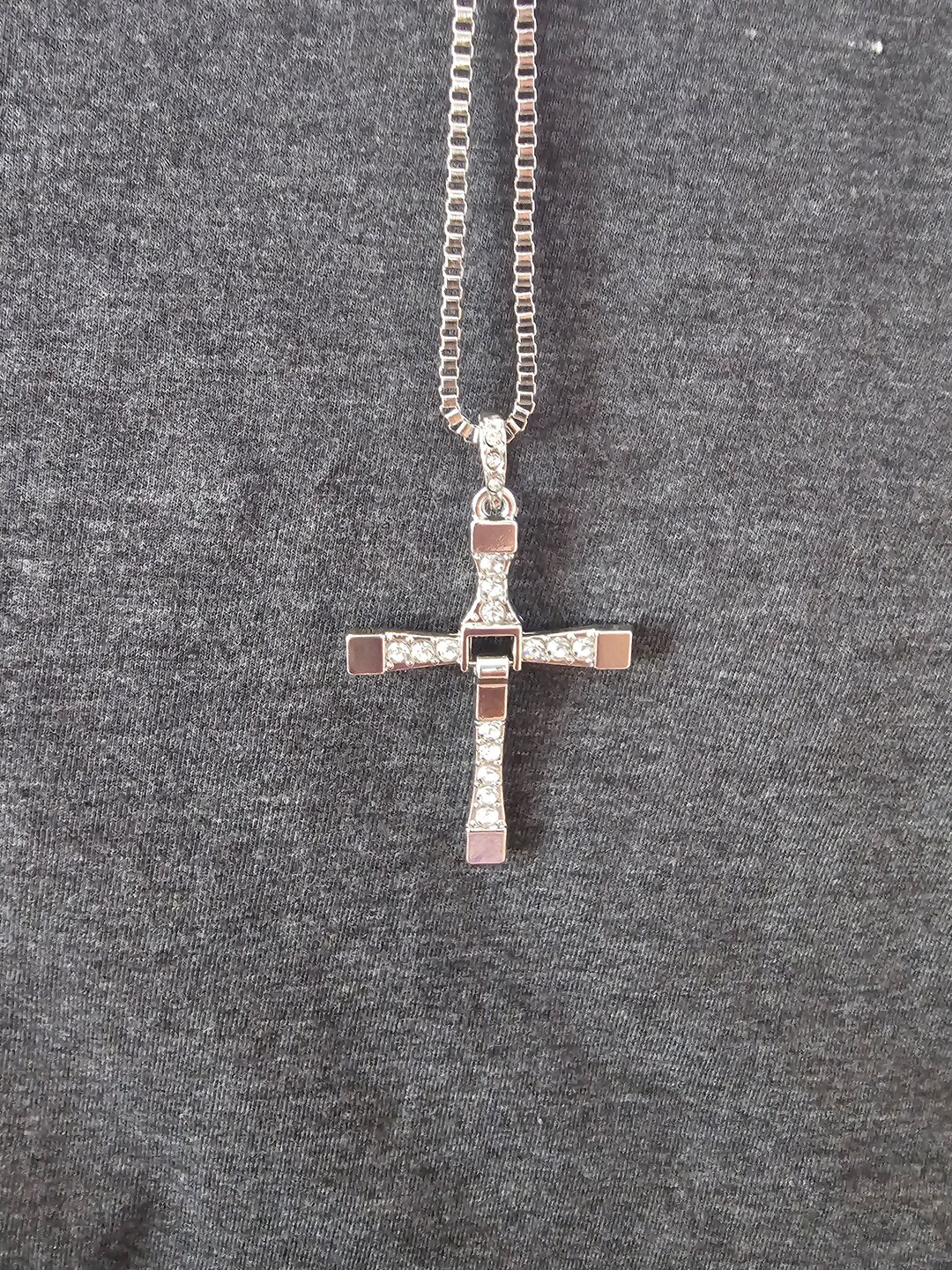 Fast Furious Necklace Dominic Toretto Cross Necklace Vin Diesel Cross Necklace Movie Jewelry for Men gift Jewelry Cosplay Necklace Etsy