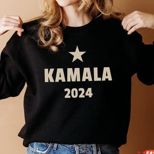 Kamala Sweatshirt,Kamala Harris 2024 President Shirt,Kamala Hoodie,Kamala Rally shirt,Democrat shirt,Vote Blue Shirt,Kamala Election Shirt