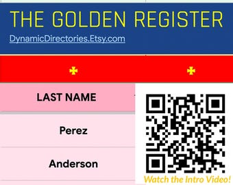 DAS GOLDENE REGISTER - Der sichere und einfache Weg Kirchenbücher zu führen!