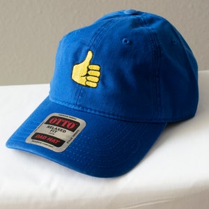 Thumbs Up Embroidered Cap