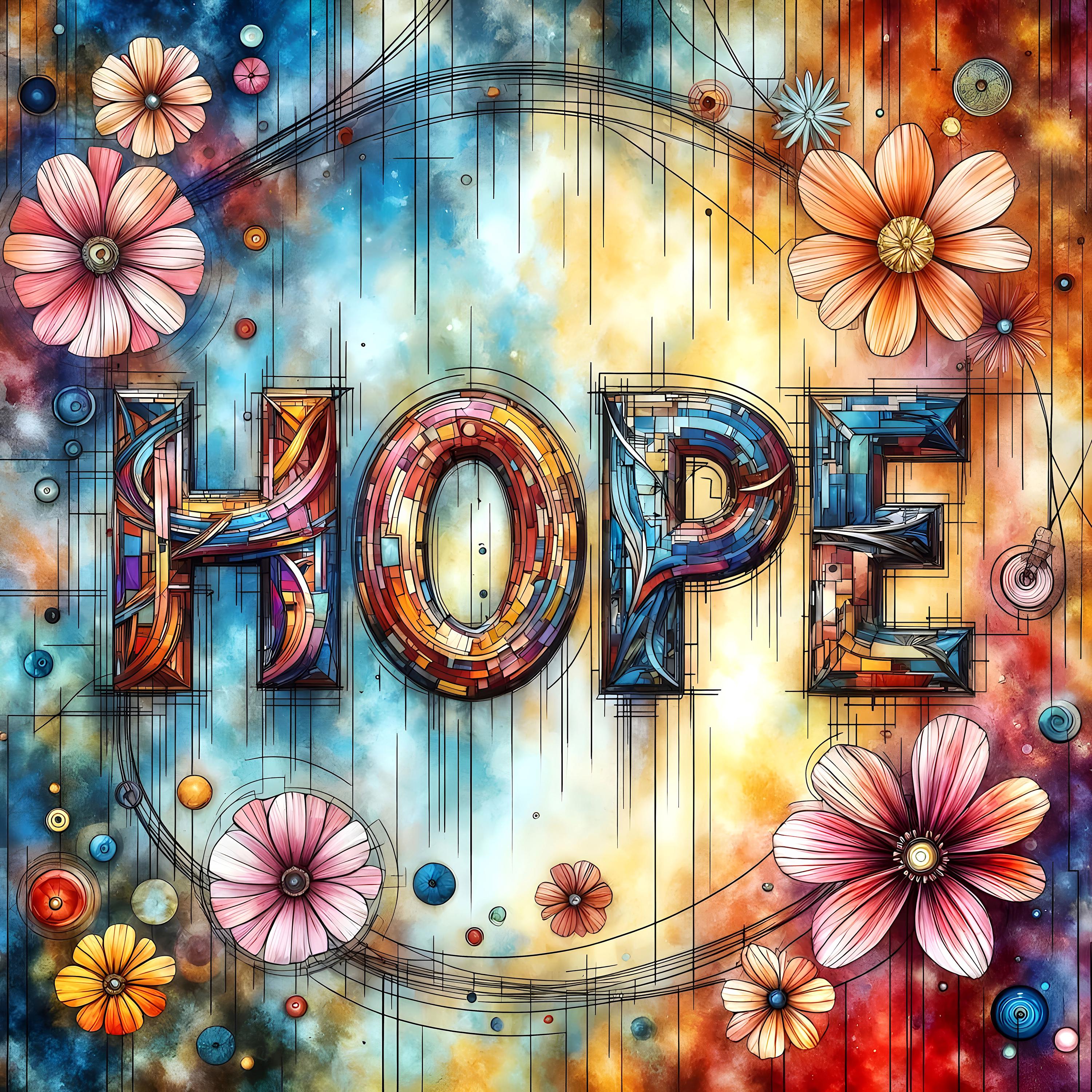 Hope Art Prints: Inspirational Wall Decor Set, 11 Customizable Designs ...