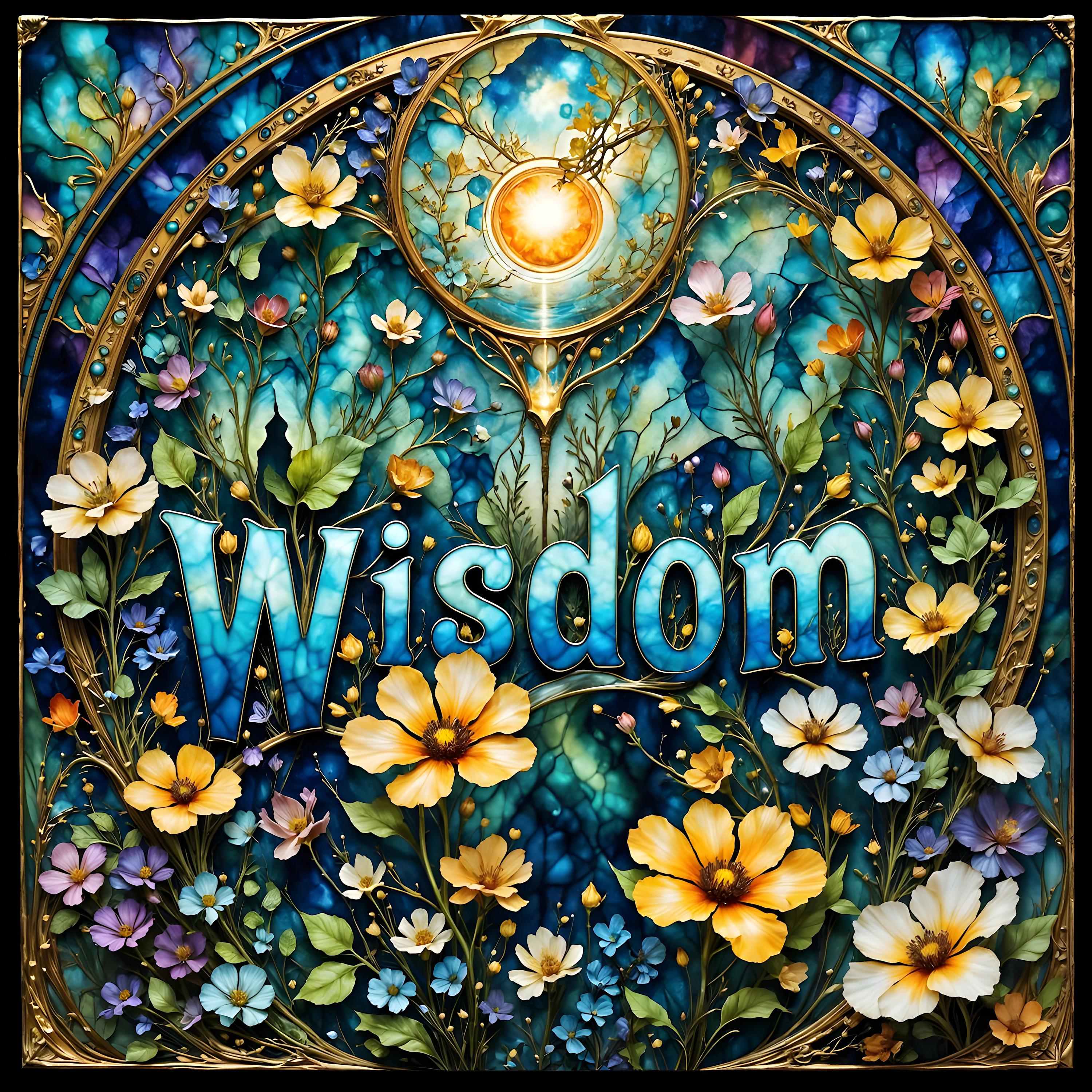 Wisdom Art Prints - Gothic to Watercolor Inspirational Wall Decor (set ...