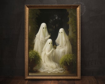 Uncanny Gardens, Surreal Gothic Home Decor, Dark Cottagecore, Romantic Academia, Surrealism, Unique Art, Mystical Art, Haunted Garden G100