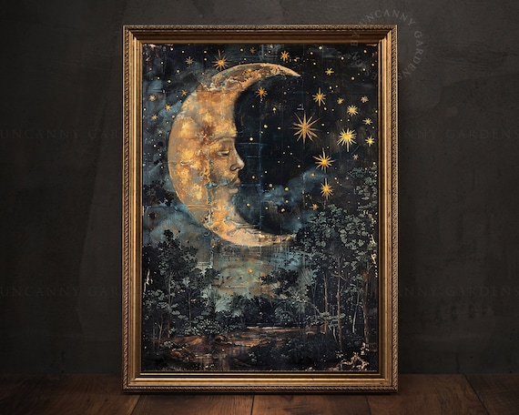 「MOON.」CLARITY ART Moon Art Kits For Adults Beginners, DIY Moonlight GXW Art