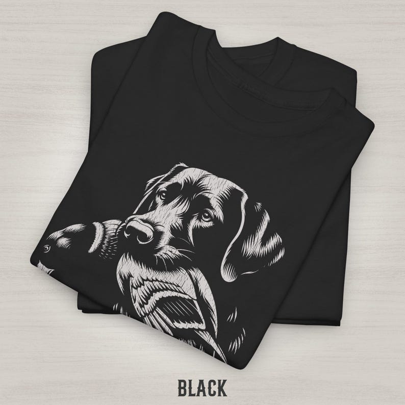 Labrador Retriever Duck Hunting Dog Gift, Black Chocolate Lab Owners