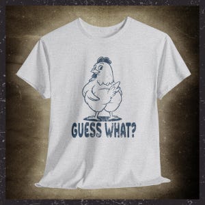 Weißt du was? Huhn Hintern T-Shirt: Schräges Geschenk