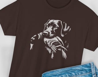 Labrador Retriever Ente Jagd-T-Shirt: Männer Hundeliebhaber Geschenk