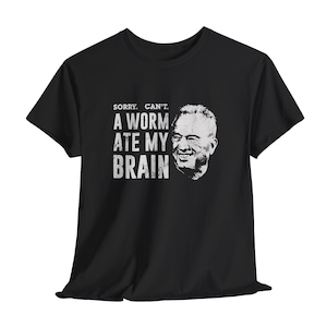 Anti RFK Jr Political T-Shirt, Robert F Kennedy Brain Worms Quote, Democratic Resistance Graphic Tee