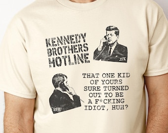 Funny Anti RFK Jr Tee Shirt: Sarcastic Kennedy Political Parody