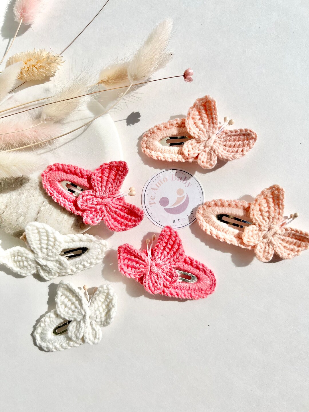 Butterflies Hair Clips Baby Girl Baby Gift Baby Hair Etsy