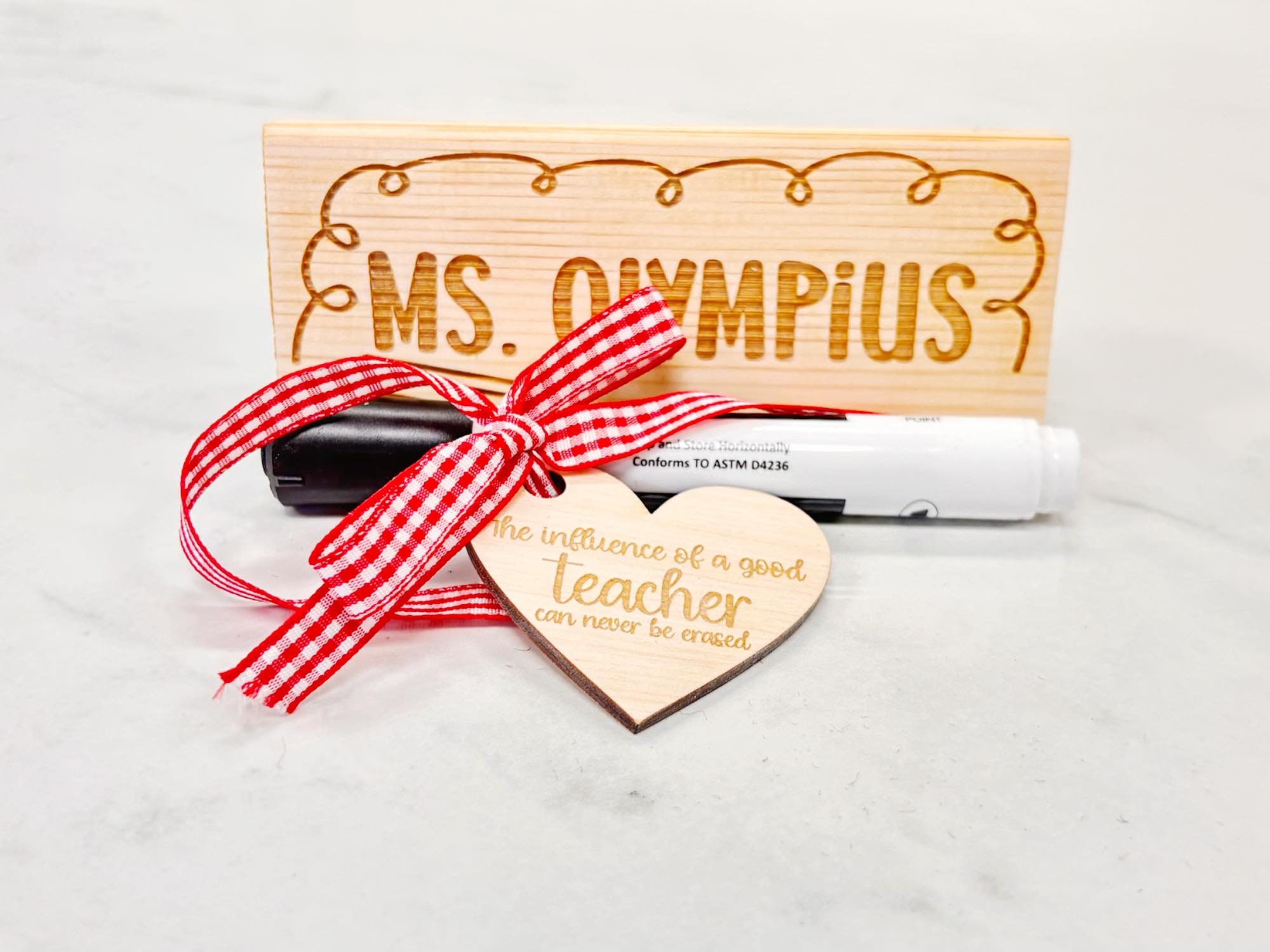 Personalized Teacher Appreciation Gift for End of the Year, Custom ...