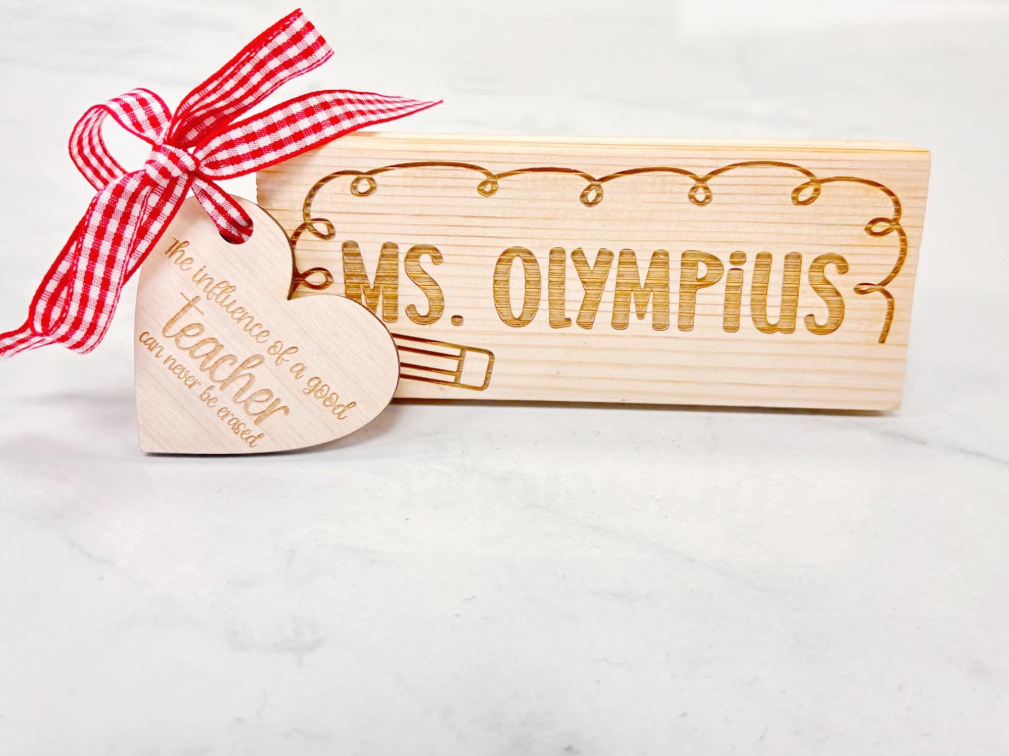 Personalized Teacher Appreciation Gift for End of the Year, Custom ...