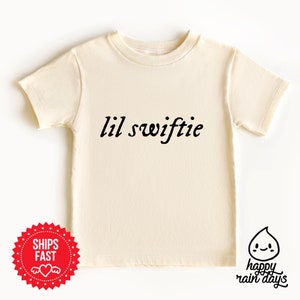 Lil swiftie onesie® baby gift taylor swift, swiftie new mom gift baby reveal, baby shower gift eras tour 2023 image 3