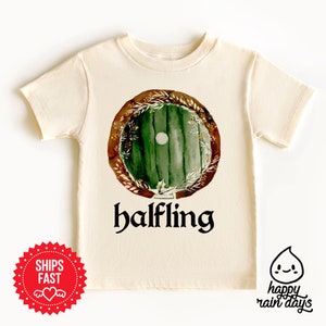 Halfling onesie® halfling toddler shirt natural bodysuit image 3