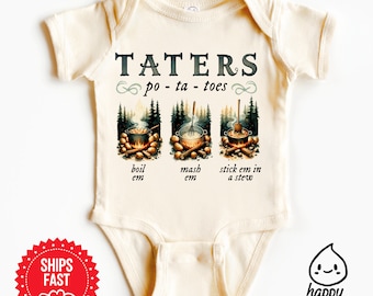 Taters baby onesie®, halfling hobbit baby clothes