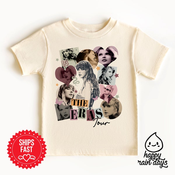 Eras tour toddler tee, taylor fan t-shirt, baby eras outfit, taylor swift baby, swift baby shower, eras toddler tshirt, swiftie kids gift