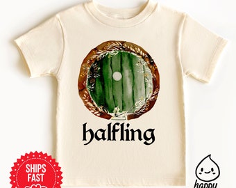 Halfling t-shirt - halfling toddler shirt - natural kids shirt