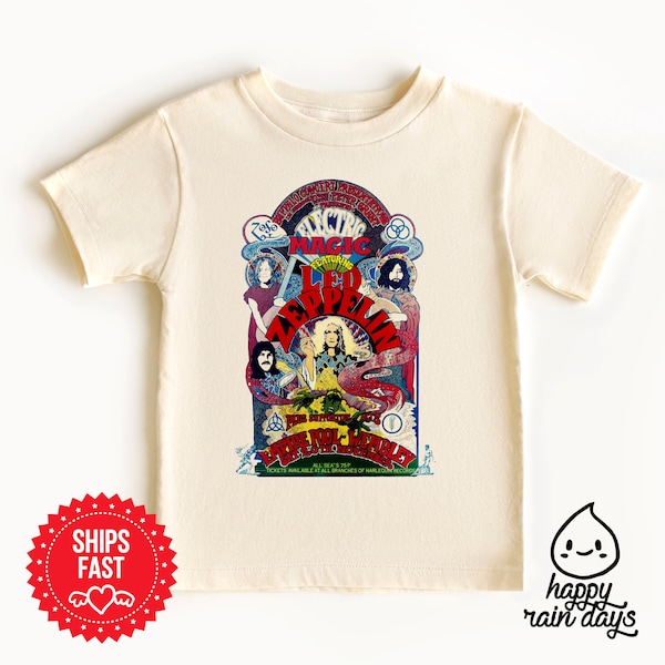 Led zeppelin rock band toddler tshirts - cute, rock n roll, classic rock band, musician gift, music gift