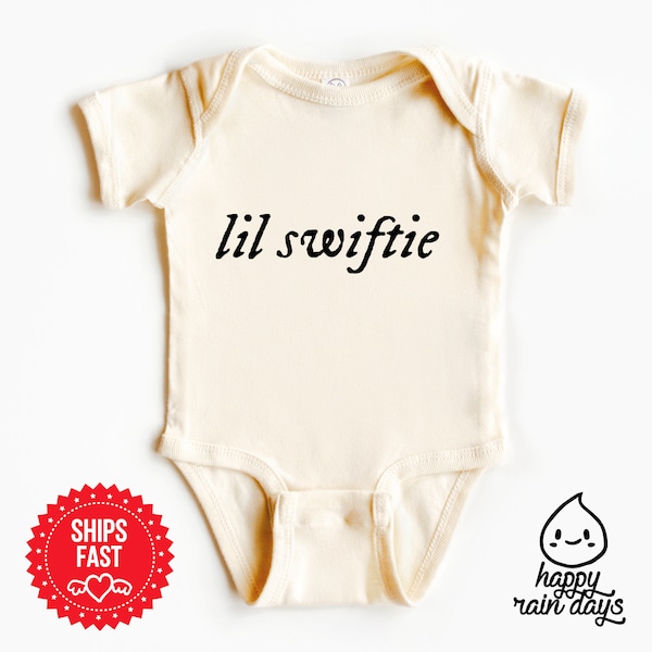 Lil swiftie onesie® baby gift - taylor swift, swiftie new mom gift - baby reveal, baby shower gift - eras tour 2023