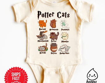 Potter cats onesie® - cat lover t-shirt