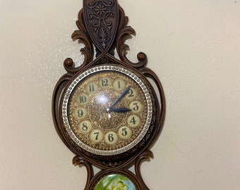 Vintage Art Deco Wall Clock - Rare Collectible Timepiece