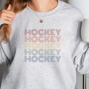 Hockey Mom Hoodie Sweatshirt, Hockey Mom Shirt Hoodie, Personalized Hockey Hoodie, Hockey Sweatshirt for Mom, Team Mom Gift, Mothers Day