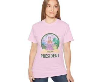 Madam President Glinda of Oz Ultra Cotton Tee, Wicked Tshirt, Glinda the Good Witch, Wizard of Oz, Madam President shirt, Wicked Movie Shirt