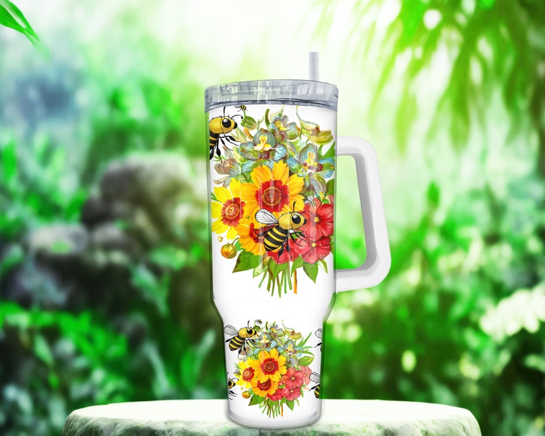 cartoon 40 oz Tumbler Wrap, Tumbler Wrap PNG, Sublimation Desing,Cartoon,Character Mug,gifts for,Cute Tumbler Cup image 6