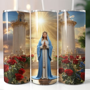 Virgen De Guadalupe 20 oz Sublimation Tumbler Design, 2023 Christmas,Skinny Tumbler Wrap PNG, Sublimation Design PNG, Instant Download
