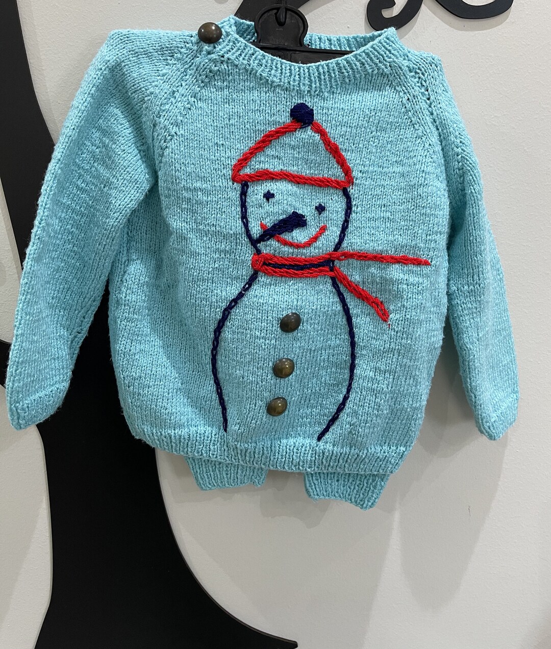 Handmade Baby Sweater, Knitting Sweet,set Sweater, Blue Pants,children