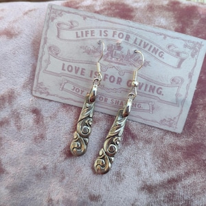 Dangle Spoon Earrings