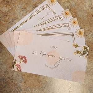 Love Coupons Printable