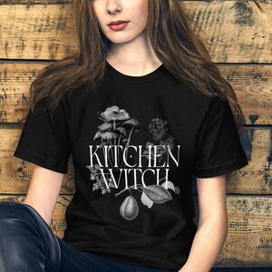 Kitchen Witch Shirt Gift Witchy Clothes Chef Shirt Kitchen Witch Cooking Shirt Baker Gift Shirt Magic Spells Shirt Witch Herbs