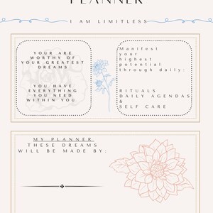 Daily Agenda / Planner / Rituals Organizer - Etsy