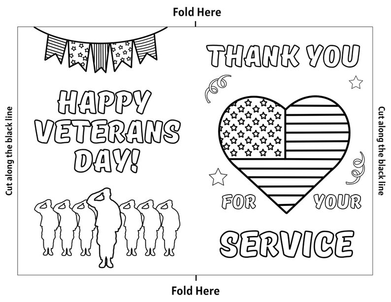 Veterans Day Thank You Card Gift for Veterans Veterans Day Kids Veterans Day Thank You Card Gift for Veterans Veterans Day Kids