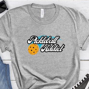 Pickleball Lover Tee - Pickleball Addict Gift for Men and Women