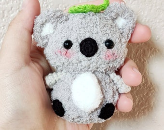 Decoración del hogar Regalo de Navidad para niños Regalo para su casa de Acción de Gracias Regalo de calentamiento para la familia para un amigo Ganchillo hecho a mano Amigurumi Koala