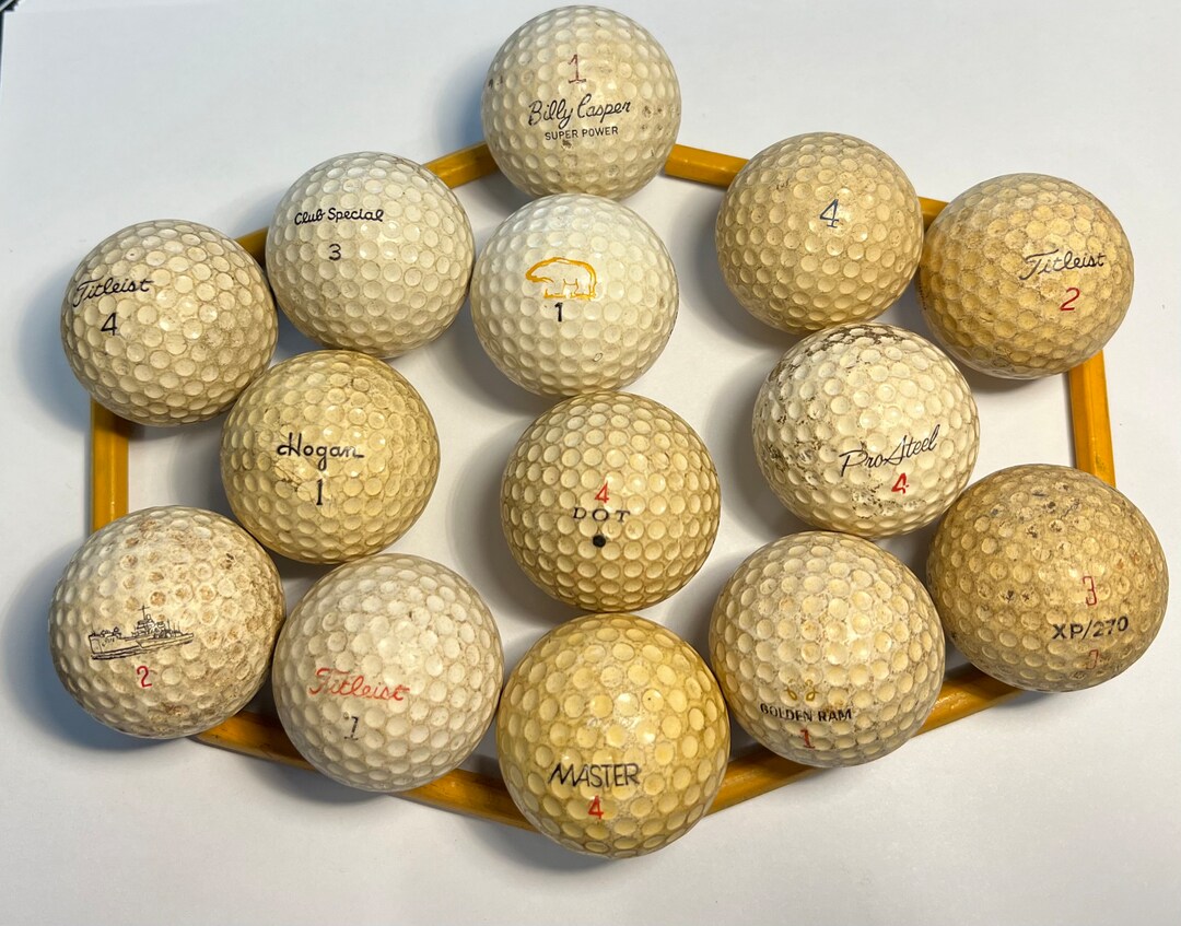 Vintage Golf Balls Etsy